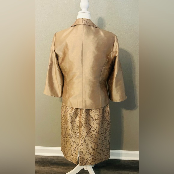 Jessica Howard 3 Piece Evening Wear Set Size 12 Jacket, Skirt, Sleeveless Top - Picture 5 of 16